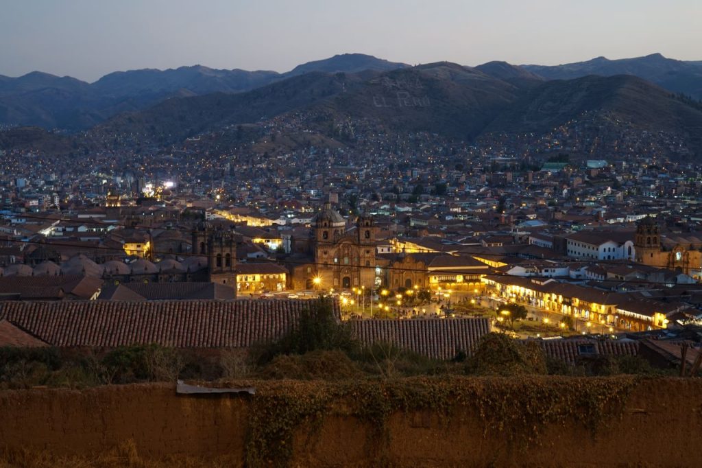 Wdok na Plaza de Armas - Cusco, Peru