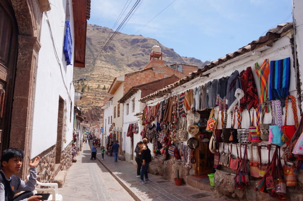 Uliczka w Pisac