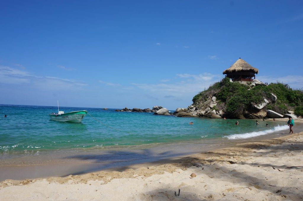 Kolumbia - Morze Karaibskie - Plaża w Parku Tayrona