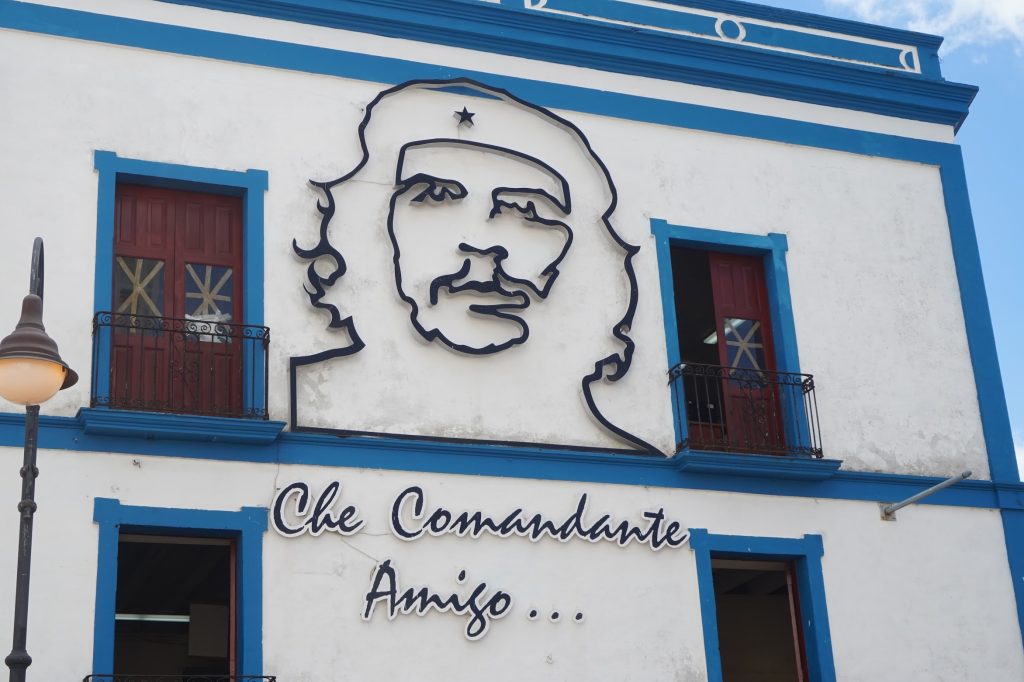 Podobizny Che Guevary widywaliśmy w każdym zakątku Kuby