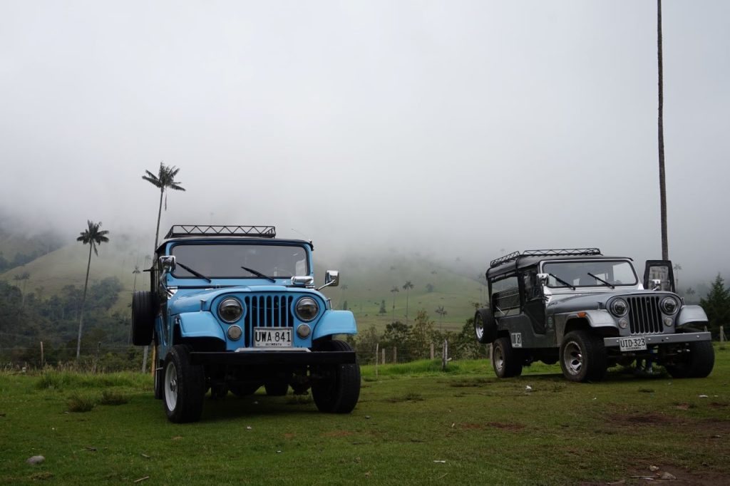 Willysy w Valle de Cocora