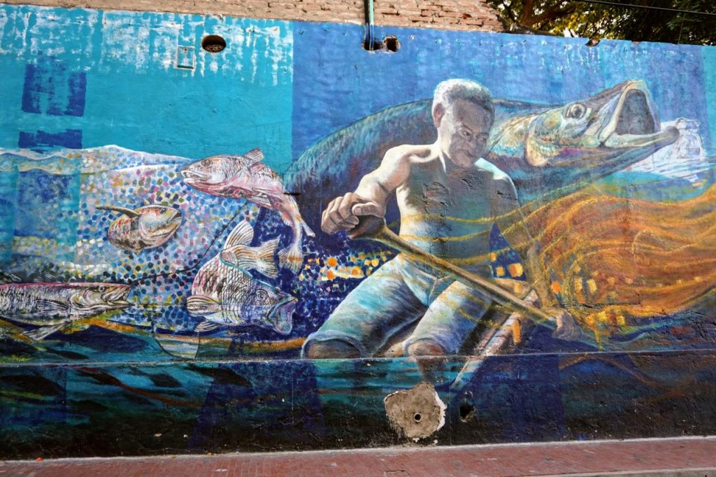 Mural - Santa Marta