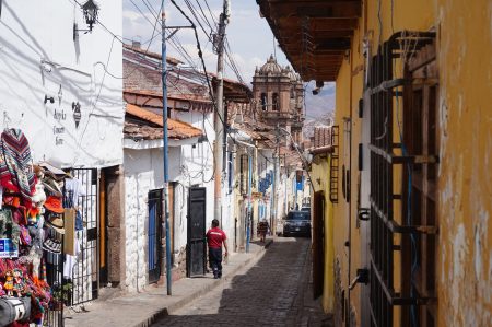 Peru - ulice Cuzco