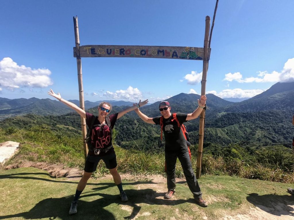 Dżungla kolumbijska w drodze do Ciudad Perdida