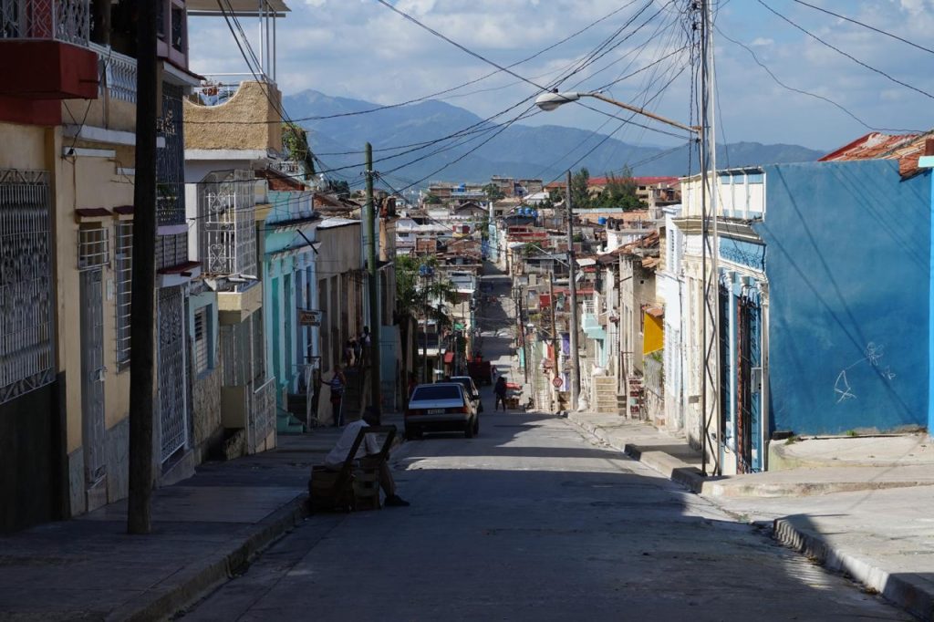 Uliczki Santiago de Cuba