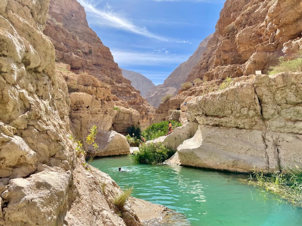 Oman - atrakcje - Wadi Shab