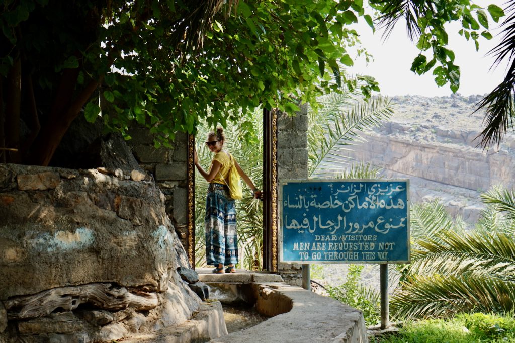 Oman - Atrakcje - Misfat - tylko dla kobiet