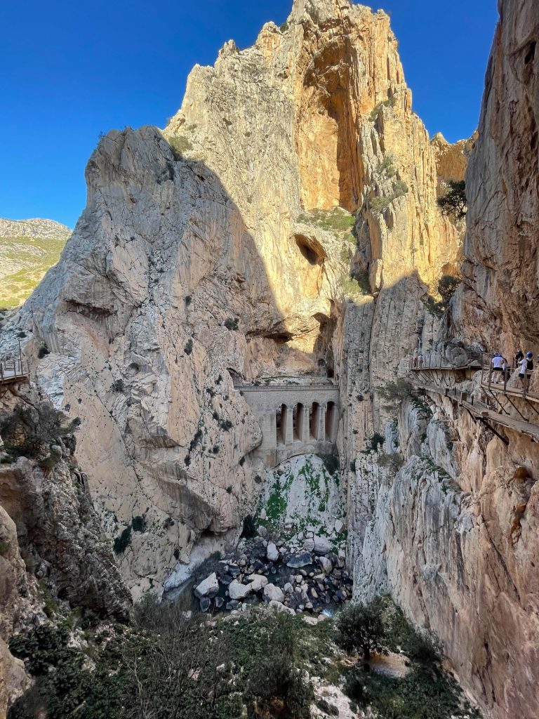 Wąwóz Desfiladero de los Gaitanes na szlaku Caminito del Rey